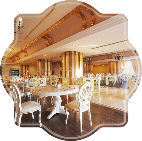 Large éventail de salles pour tous types d’événements (professionnels ou privés)